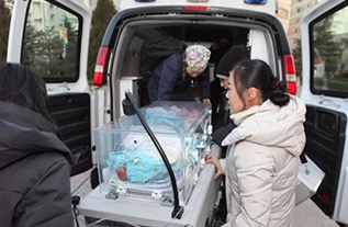 灵山县妇婴监护型护送